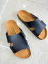 Summer Casual Light Weight  Cork Slider Sandle